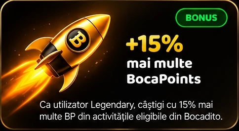 +15% mai multe BocaPoints